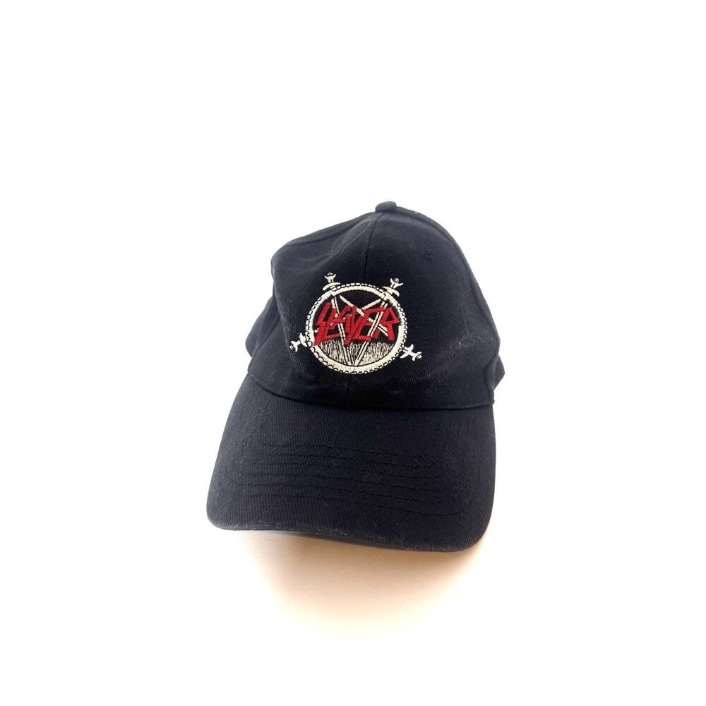Slayer Band Baseball Cap Hat Thrash Death Metal Import Rare Official Merch